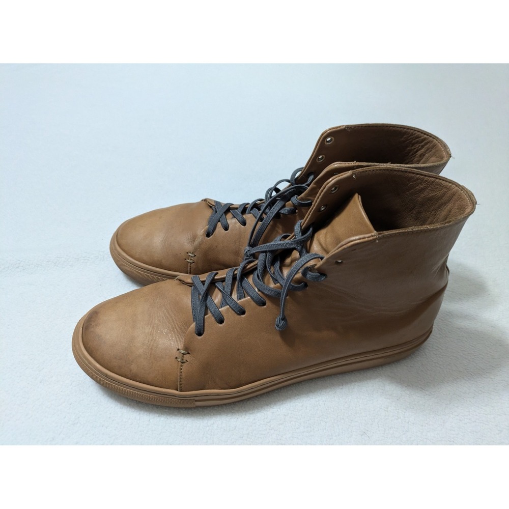 Thursday Boots Premier High Top Vachetta Leather Color Natural Size 10.5